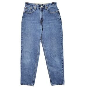 Vintage Levis 560 Jeans Womens Size‎ 6M Loose Fit Straight Leg Blue Denim